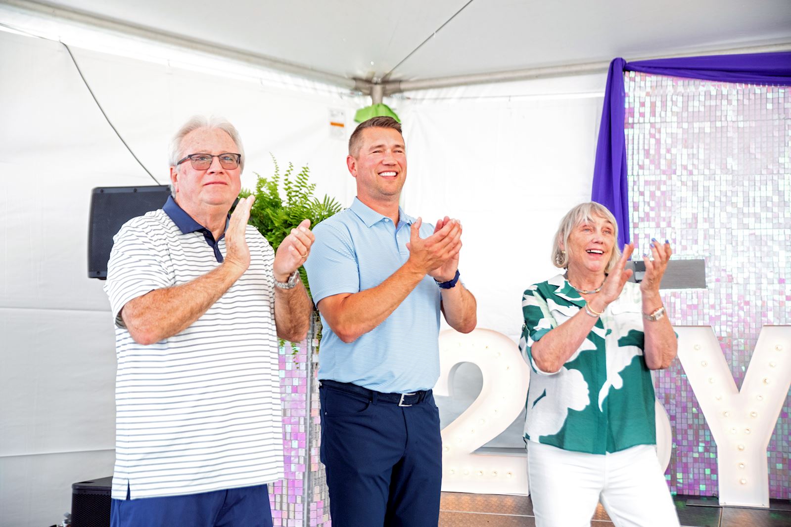 Anderson family at the Mom’s Meals 25th celebration